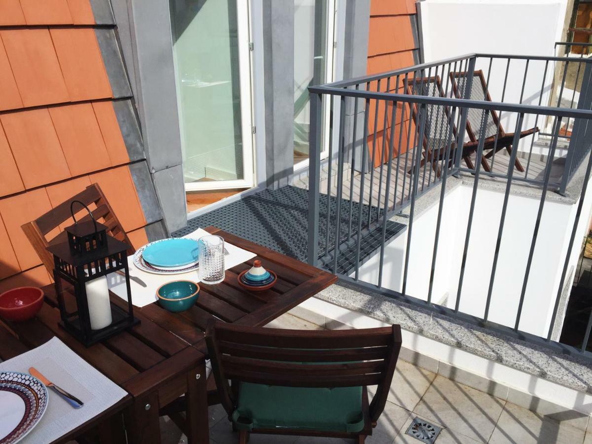 Апартаменты Apt Lumineux Terrasse Principe Real Лиссабон Экстерьер фото
